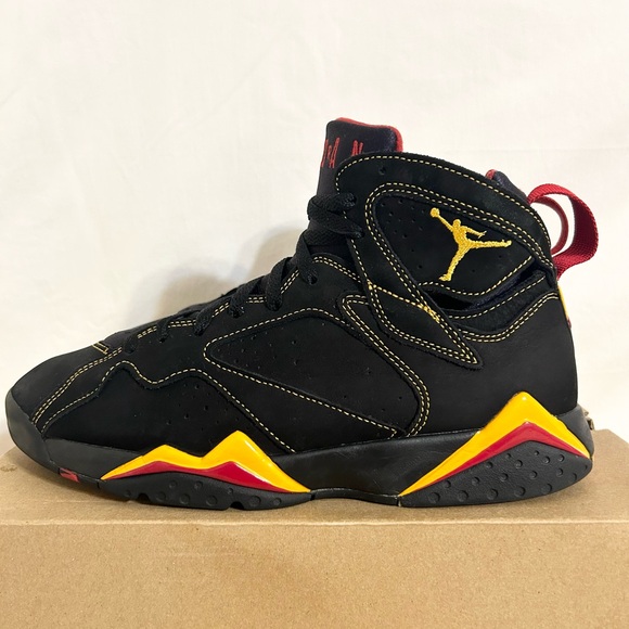 Jordan 7 Retro Citrus size 9.5 CU9307-081 2022 PRE-OWNED - Picture 2 of 10